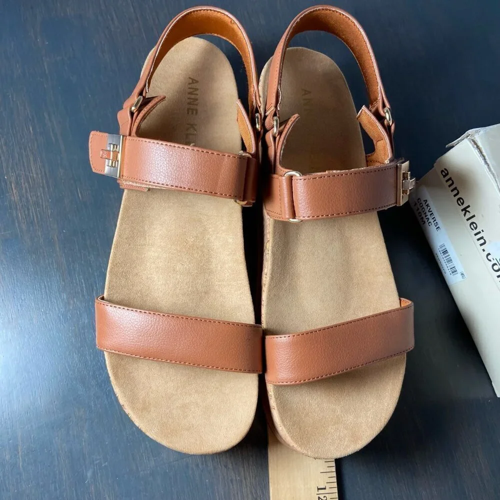 Anne Klein cork platform sandals - Woman's size 10.5-11 (NIB)